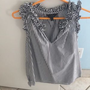 J crew cotton top size 4
